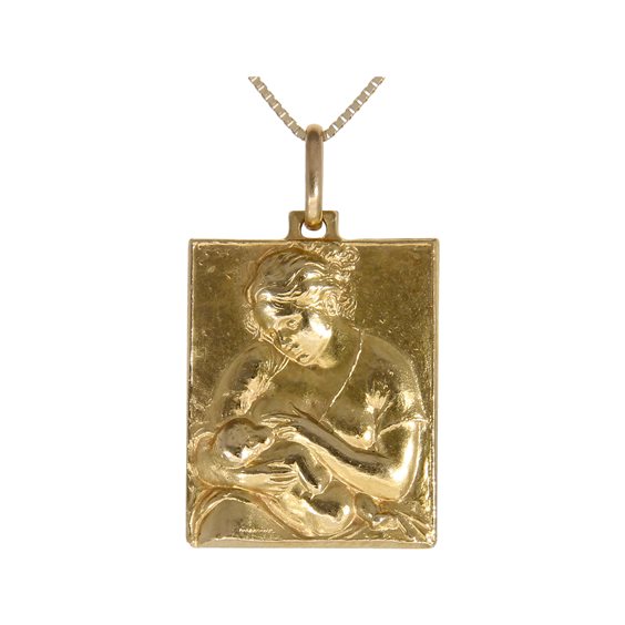 Pendant Soprana Gioielleria in Gold DONNA CHE ALLATTA - DONNA CHE ALLATTA
